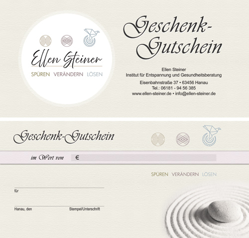 Geschenkgutscheine Ellen Steiner